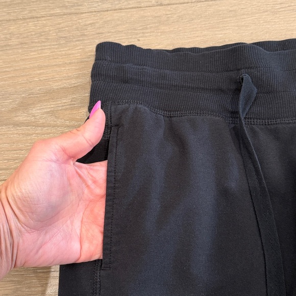 Z BY ZELLA Black High Rise Active Workout Lounge Cotton Blend Joggers Size M - Picture 10 of 11